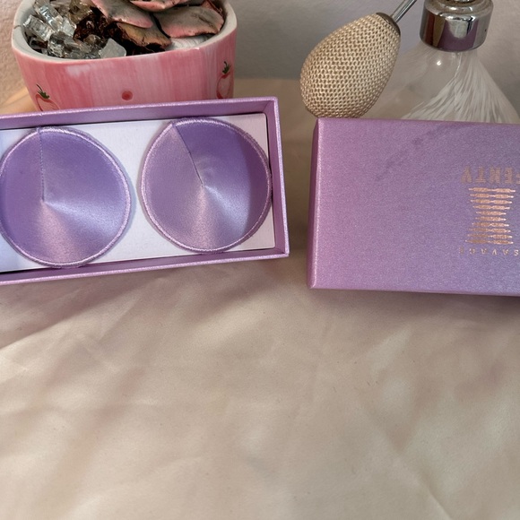 Savage X Fenty Other - Savage Fenty Purple Satin Pasties